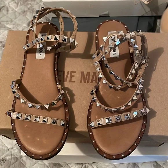 Steven madden travel sandal in tan - Picture 8 of 10